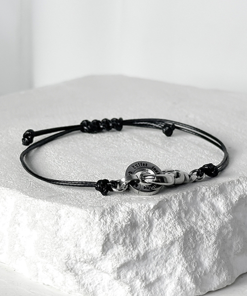 Blessed Fabric Note Buckle Bracelet