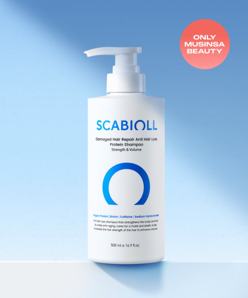 SCABIOLL Damaged Hair Repair Anti Hair Loss Protein Shampoo 500ml
