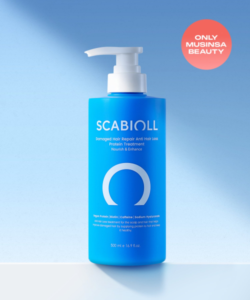 SCABIOLL Damaged Hair Repair Anti Hair Loss Protein Treatment 500ml