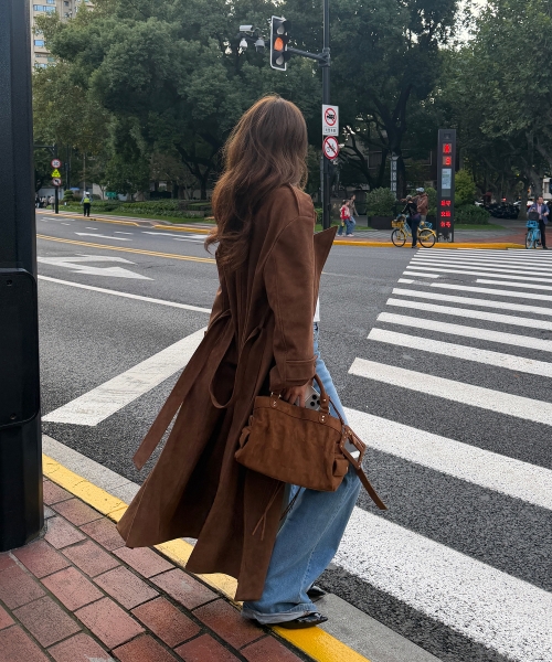 Suade Trench Coat (3 colors)