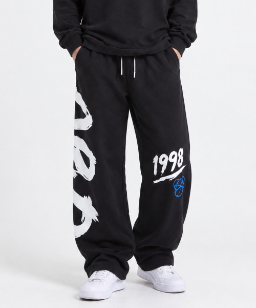 Big Logo Lettering Pants