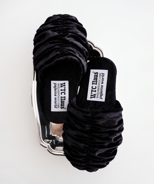 [Gift Box] Croa Shoes (Classic Black) Room Slippers