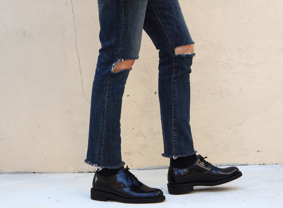릴리즘프로덕트(RELIZMPRODUCT) RELIZMPRODUCT Us Navy Black Glossy Leather Derby