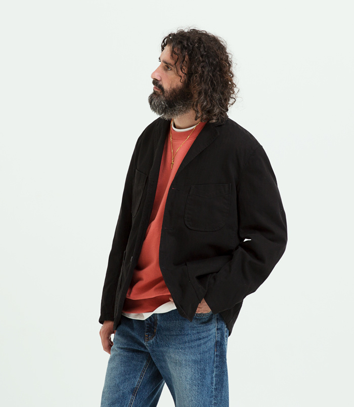 유니폼브릿지(UNIFORM BRIDGE) 18fw pocket sweat shirts grey