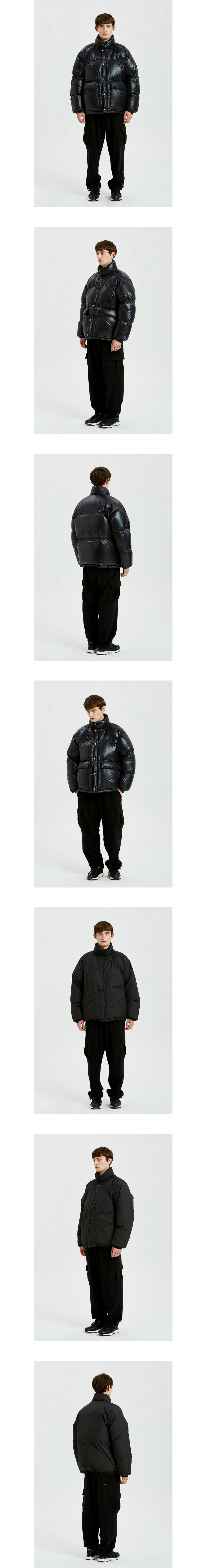 라이풀(LIFUL) LIFUL GROSS REVERSIBLE DOWN PARKA black