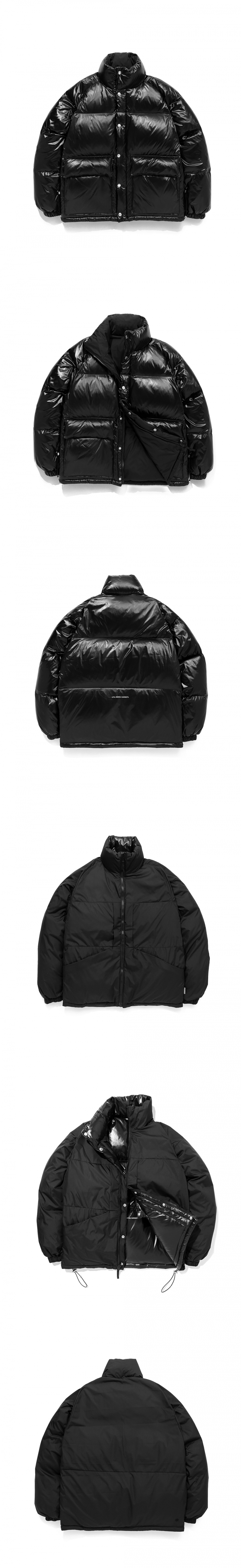 라이풀(LIFUL) LIFUL GROSS REVERSIBLE DOWN PARKA black
