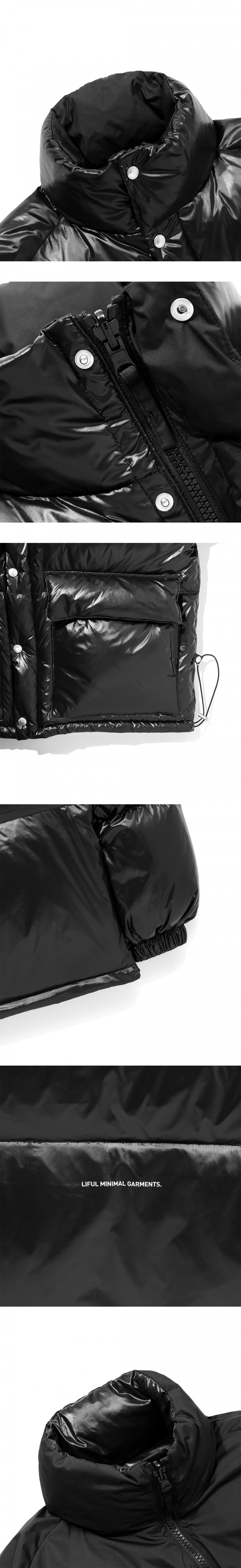 라이풀(LIFUL) LIFUL GROSS REVERSIBLE DOWN PARKA black