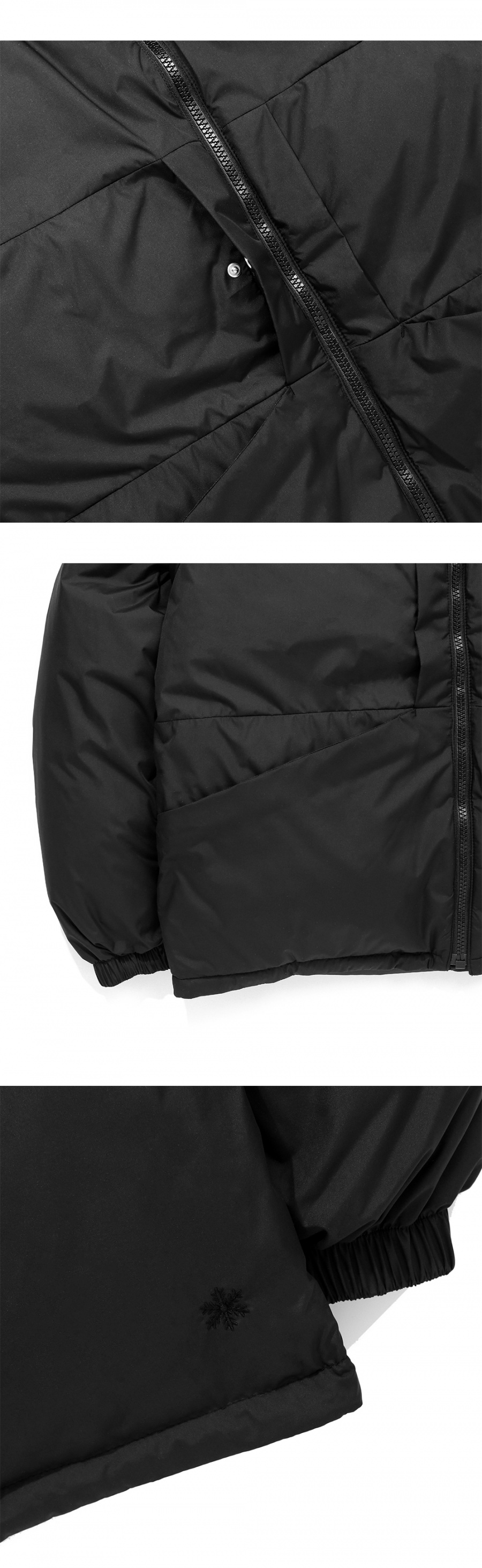 라이풀(LIFUL) LIFUL GROSS REVERSIBLE DOWN PARKA black