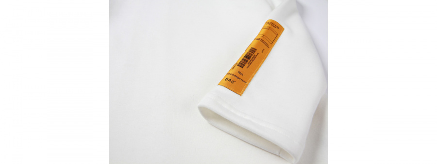 색(SAC) MINI LOGO TURTLE NECK WHITE