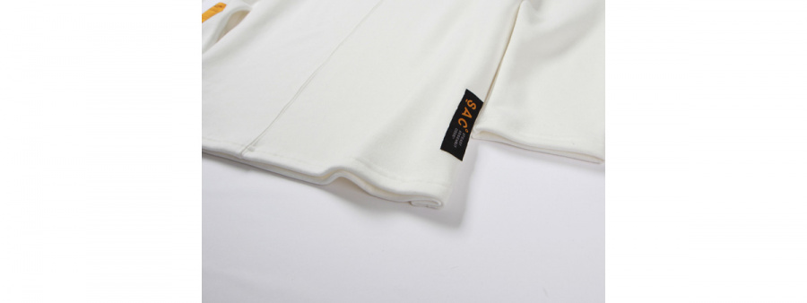 색(SAC) MINI LOGO TURTLE NECK WHITE