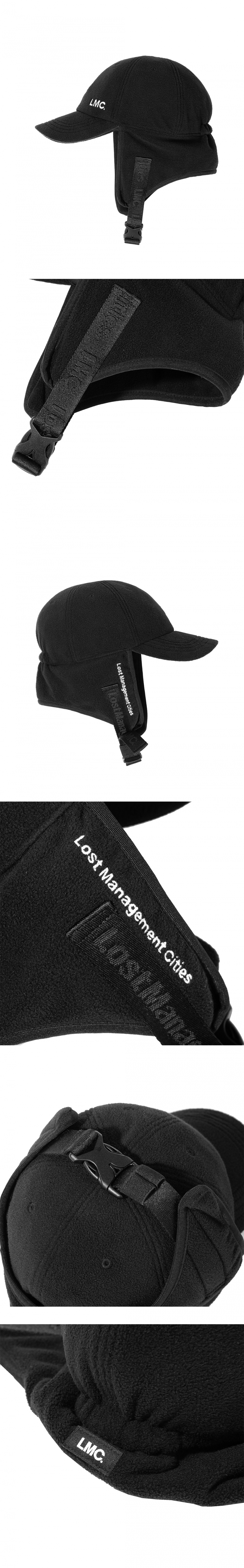 엘엠씨(LMC) LMC FLEECE EARFLAP CAP black