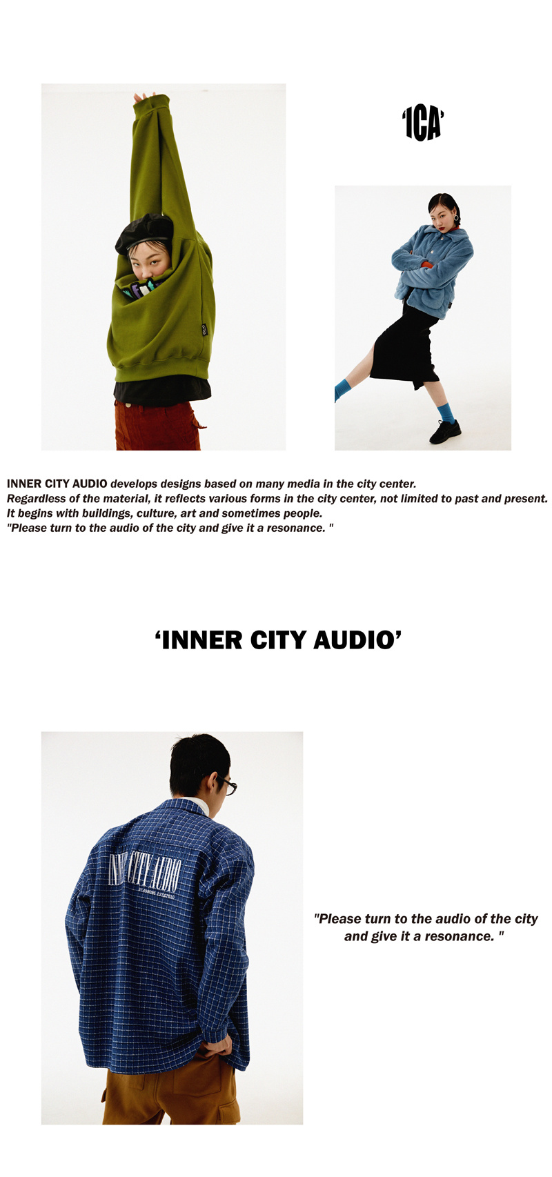 이너시티오디오(INNERCITYAUDIO) 서클 로고 엠브로더리 비니 핑크