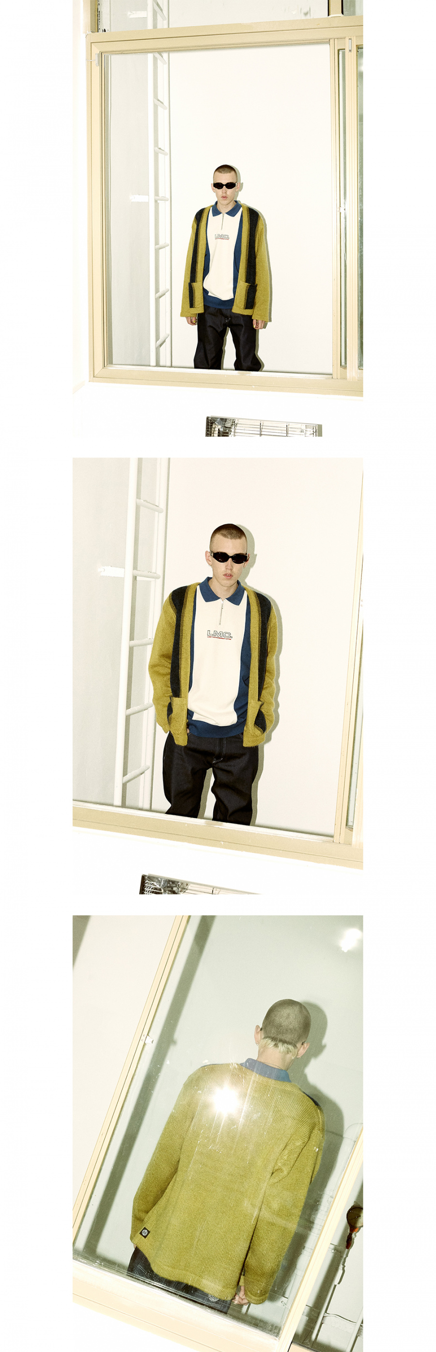 엘엠씨(LMC) LMC MOHAIR CARDIGAN olive