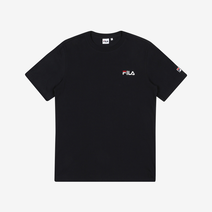 휠라(Fila) 스몰 리니어 로고 반팔티 (Fs2Rsb2102Xblk) - 29,000 | 무신사 스토어