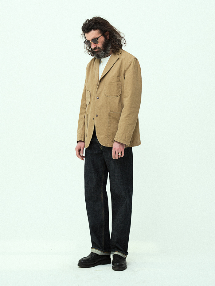 유니폼브릿지(UNIFORM BRIDGE) selvedge denim pants deep indigo