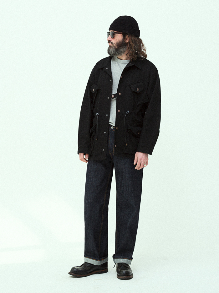 유니폼브릿지(UNIFORM BRIDGE) selvedge denim pants deep indigo