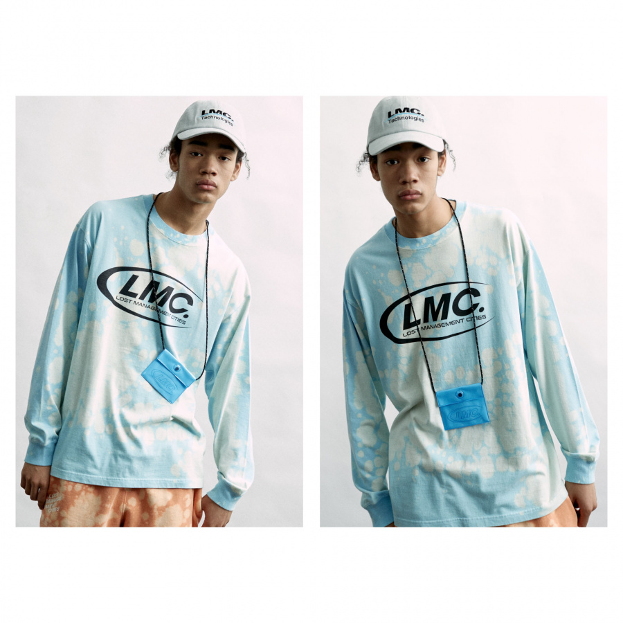 엘엠씨(LMC) LMC PVC COIN POUCH blue