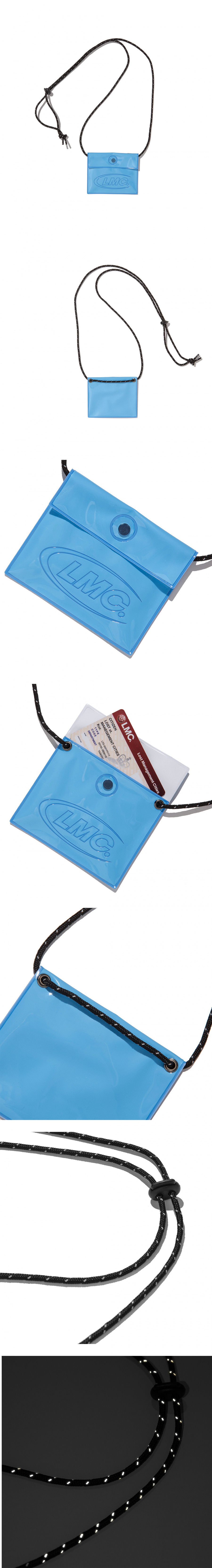 엘엠씨(LMC) LMC PVC COIN POUCH blue