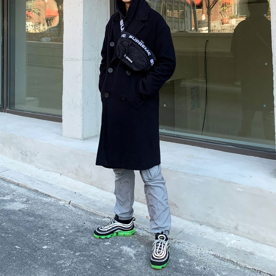 클라코(CLACO) 나일론 메탈 카고팬츠 (그레이)