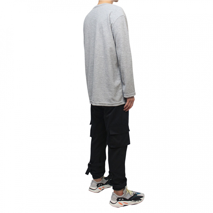 클라코(CLACO) 백 벨크로 조거팬츠 (블랙)