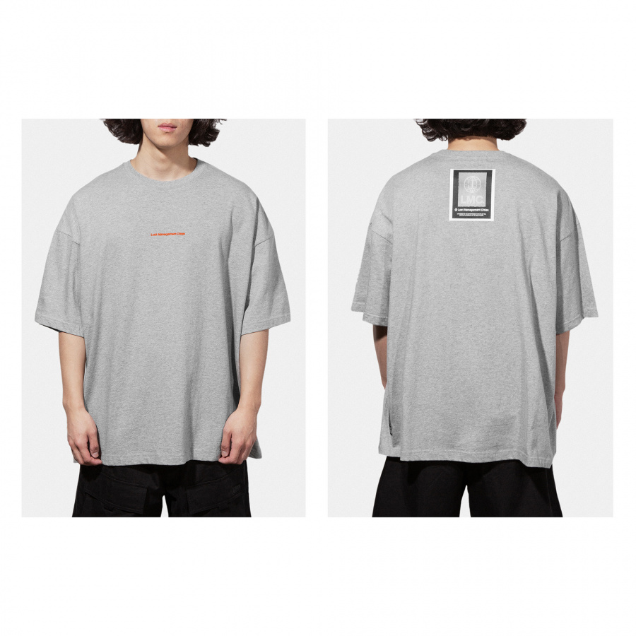 엘엠씨(LMC) LMC FN EMB OVERSIZED TEE heather gray