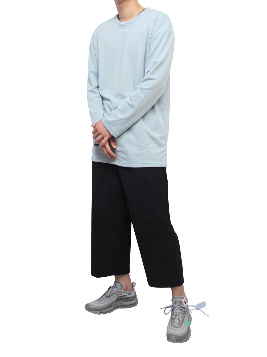 클라코(CLACO) 코듀로이 크롭 팬츠 (블랙)