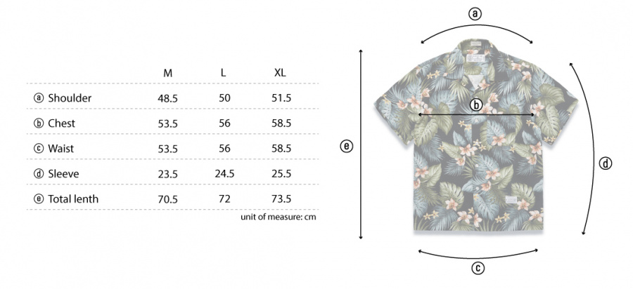 디아프바인(DIAFVINE) DV. LOT589 ALOHA SHIRTS -BLACK-