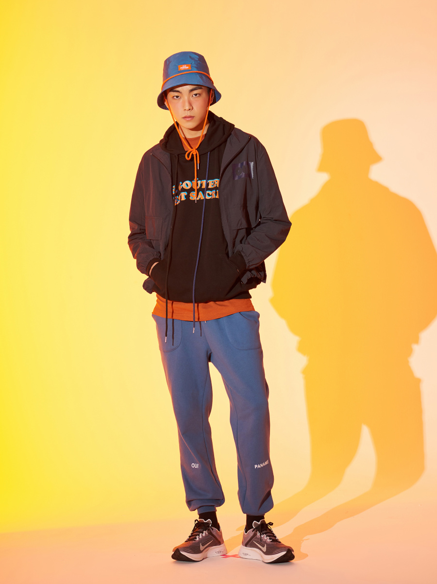 위빠남(OUI PANAME) LIGHT SUMMER JACKET(BLACK)