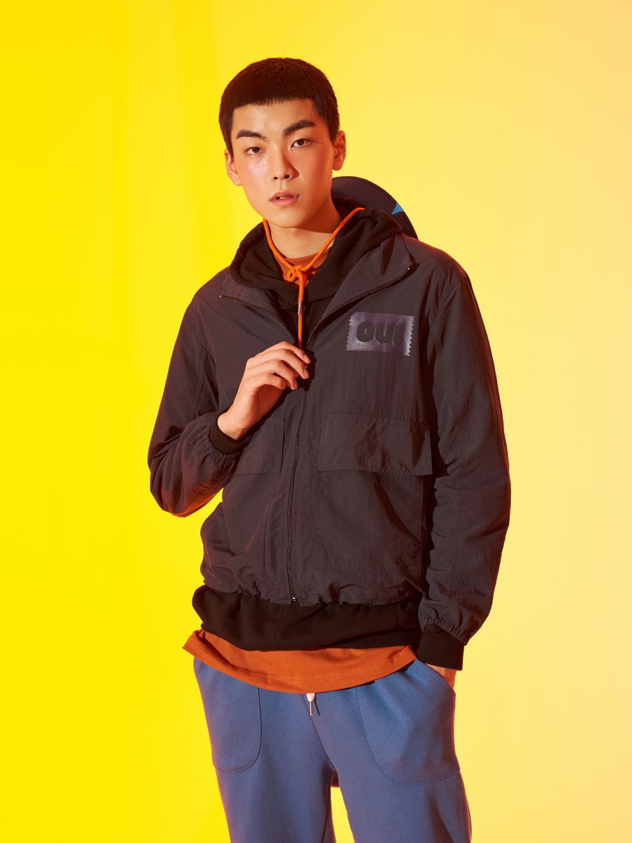 위빠남(OUI PANAME) LIGHT SUMMER JACKET(BLACK)