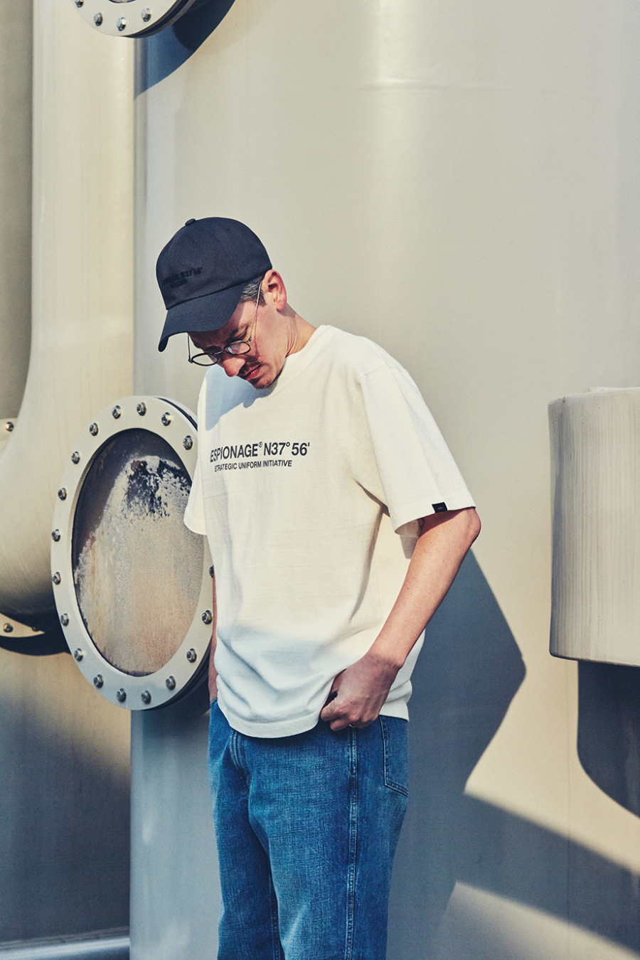 에스피오나지(ESPIONAGE) ESUI Heavyweight T-Shirt Black