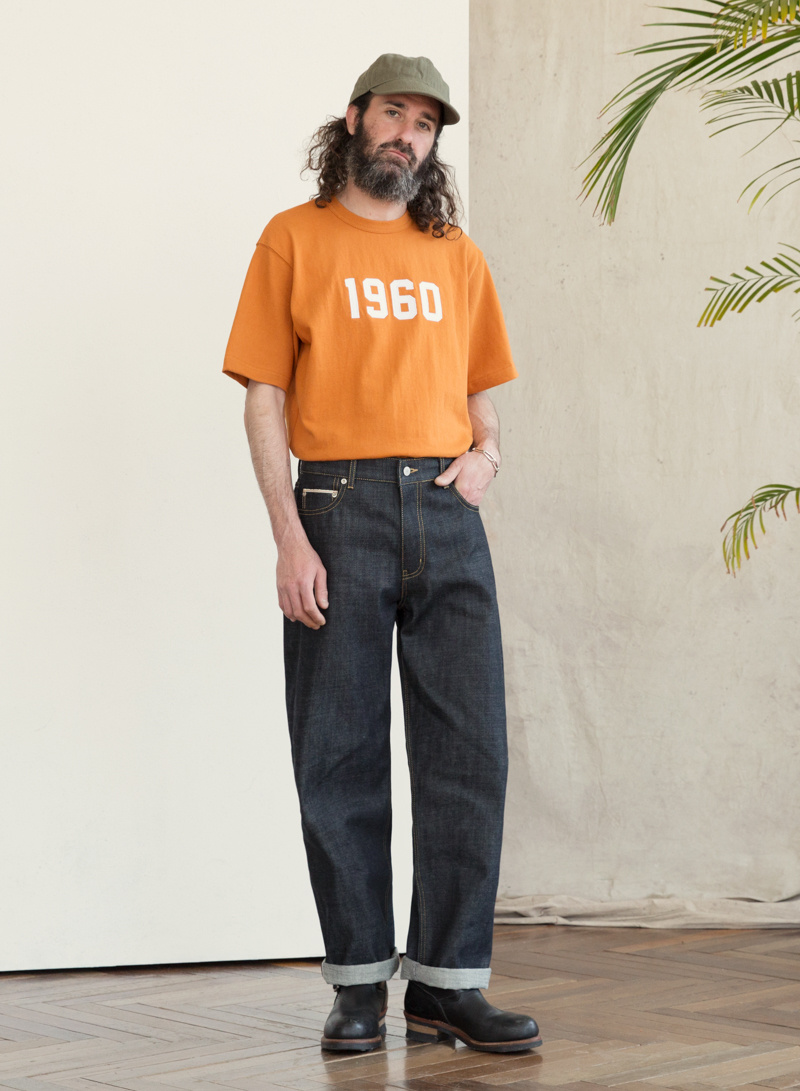 유니폼브릿지(UNIFORM BRIDGE) selvedge denim pants deep indigo