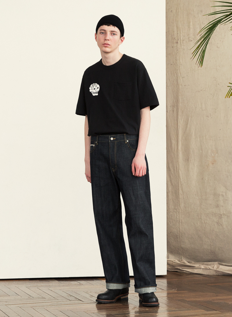 유니폼브릿지(UNIFORM BRIDGE) selvedge denim pants deep indigo