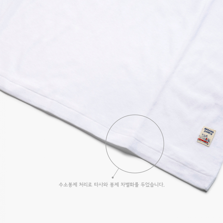 엠니(M.Nii) ALL AROUND T-Shirt / Ivory