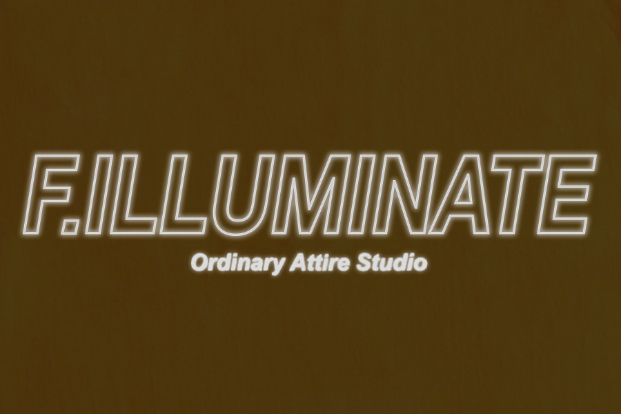 필루미네이트(FILLUMINATE) 유니섹스 스카치 로고 티-블랙