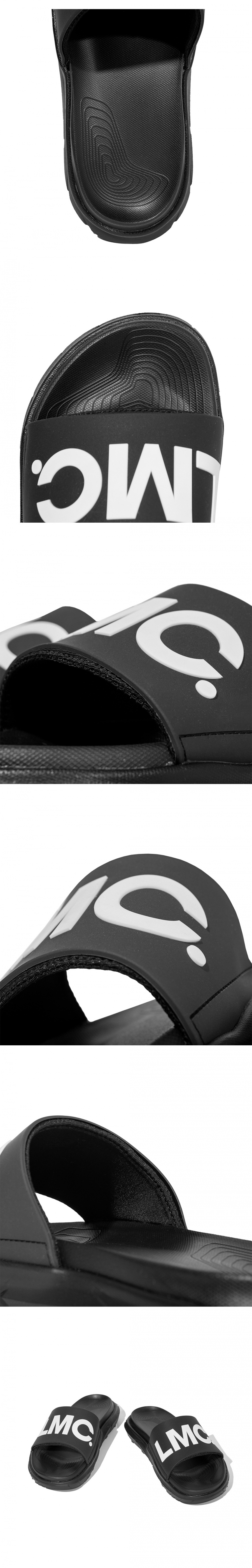 엘엠씨(LMC) LMC SOFT CUSHIONED SLIDES black