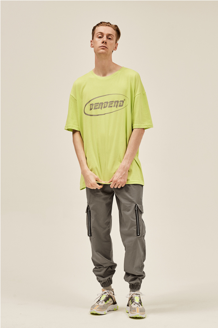 데드엔드(DEADEND) GRAY CARGO ZIPPER JOG PANTS v2