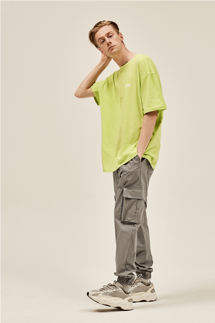 데드엔드(DEADEND) GRAY CARGO ZIPPER JOG PANTS v2