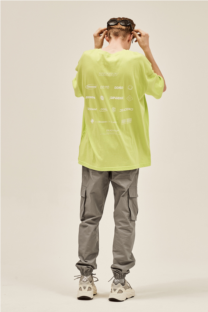 데드엔드(DEADEND) GRAY CARGO ZIPPER JOG PANTS v2