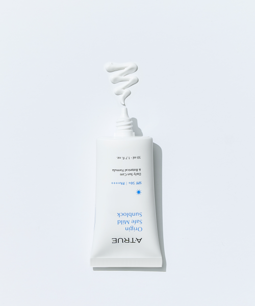 ATRUE - Origin Safe Mild Sunblock SPF50+/PA++++ 50ml [Expiration date: December 17, 2026]