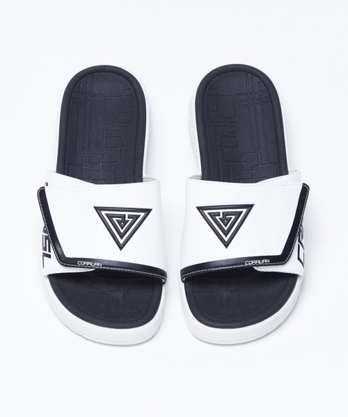 CORALIAN - Velcro Air Cushion Slippers White