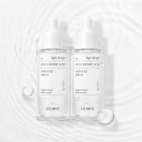 SCINIC - Hyaluronic Acid Ampoule Serum 50ml x 2
