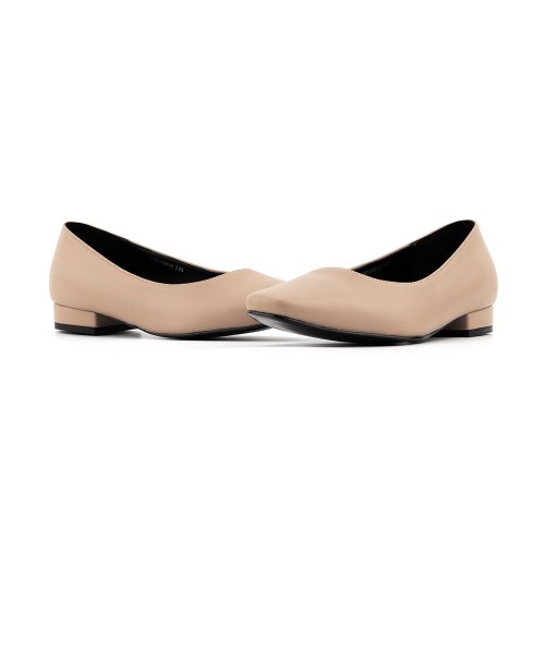 FLORIDA STUDIO - FL1112 Asta Basic 2CM Pumps Heel Deep Beige