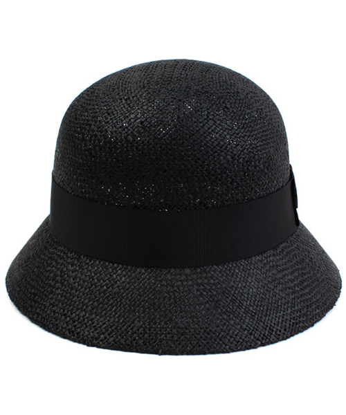 UNIVERSAL CHEMISTRY - BK Thunder Bau Black Cloche Hat Summer Fedora