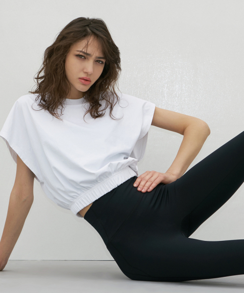 DEVIWEAR - Loose Cap Sleeve DEVI-TS0030-White