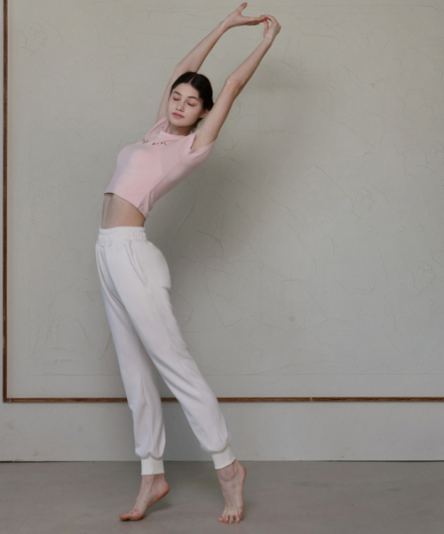 DEVIWEAR - Delight Cotton Crop Top DEVI-T0085 - Salmon pink