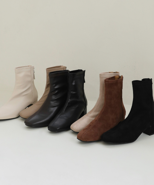 SAPPUN - Cloazen Socks Ankle boots (5cm)