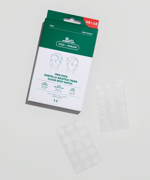VT COSMETICS - VT Pro Cica Centella Asiatica Tiger Clear Spot Patch (4 sheets) set of 2