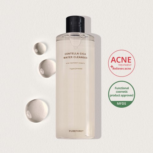 PUREFORET - Centella Cica Acne Water Cleanser
