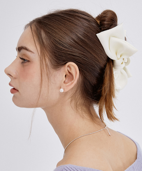 TATIANA - Classy Silky Ribbon Hair clip HB2206