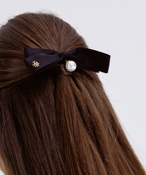 TATIANA - Pearl Ribbon Hair pin HB2205